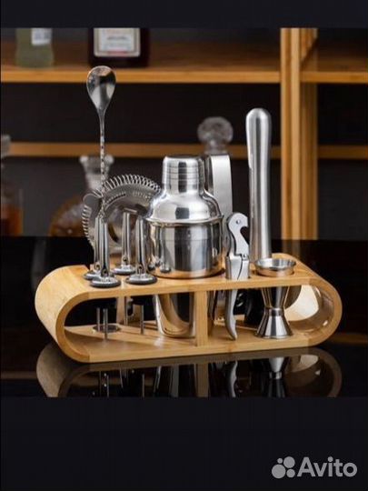 Шейкер металлический для коктейлей