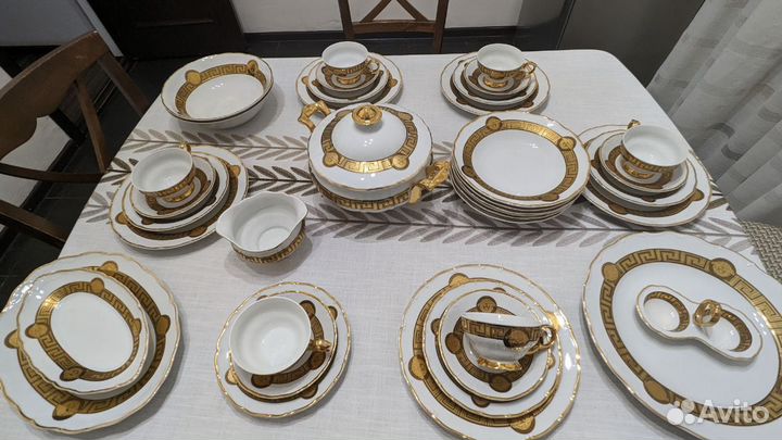 Обеденный сервиз + чайный
