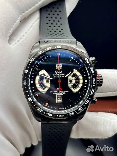 Мужские наручные часы Tag Heuer Carrera черный