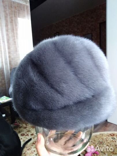 Шапка женская, норковая