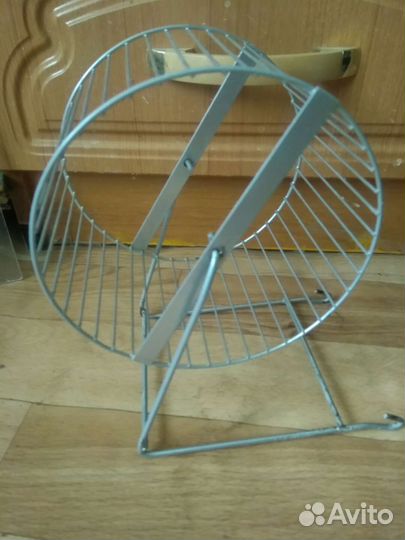 Колесо металлическое для хомяка