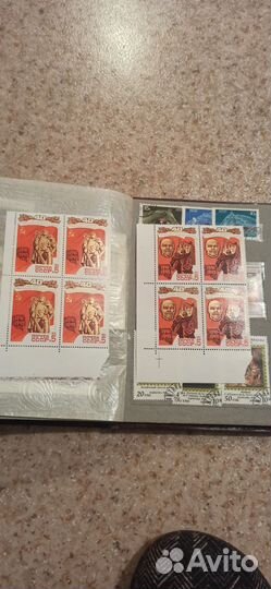 Коллекция марок СССР, cube,ГДР, Монголия