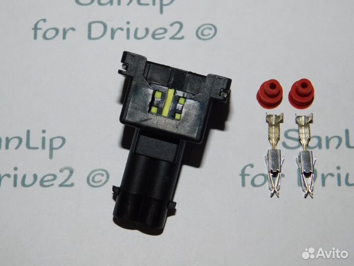 Разъем топливной форсунки Chevrolet Lacetti