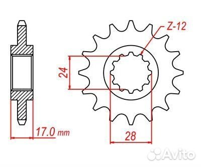 PBR Звезда передняя 295-15