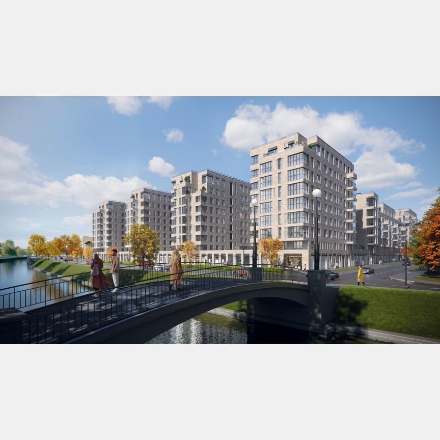 2-к. квартира, 65 м², 9/9 эт.