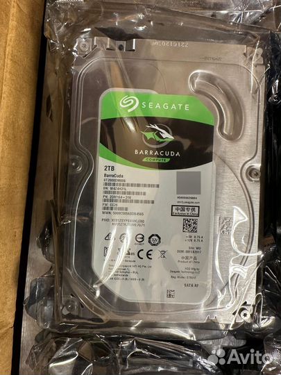 HDD 3.5 2TB Seagate Green в новой упаковке