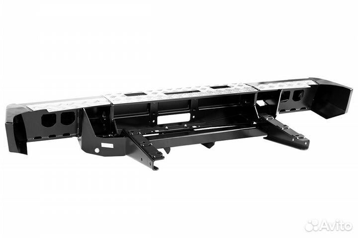 Бампер риф силовой задний для газ Соболь с площадк