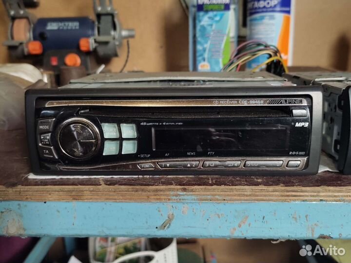 Автомагнитола sony alpine