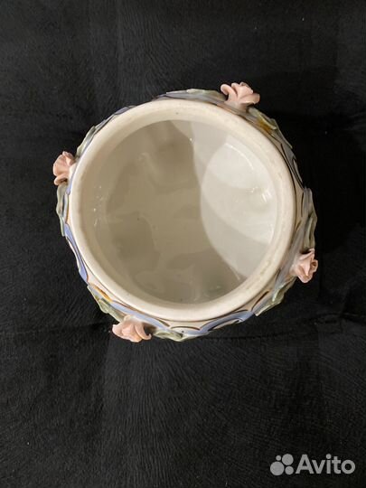 Винтажная сахарница Феникс ручная работа