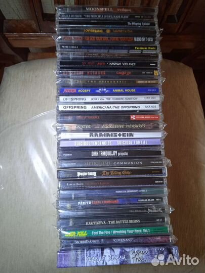 CD с тяжелой музыкой