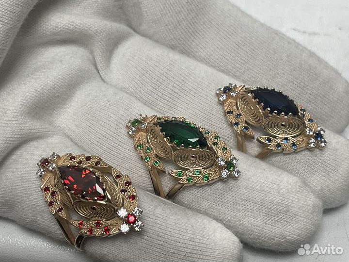 Кольца золотые