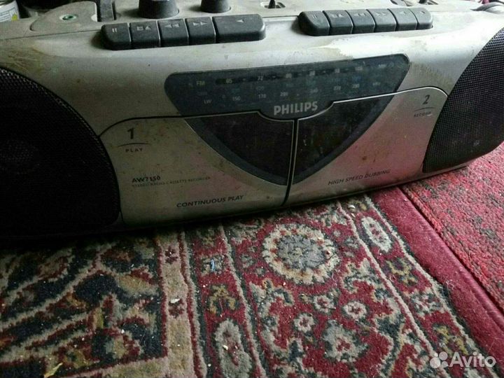 Радиоприемник и двухкассетник