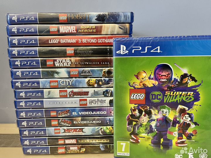 Игры lego ps4 (новые диски)