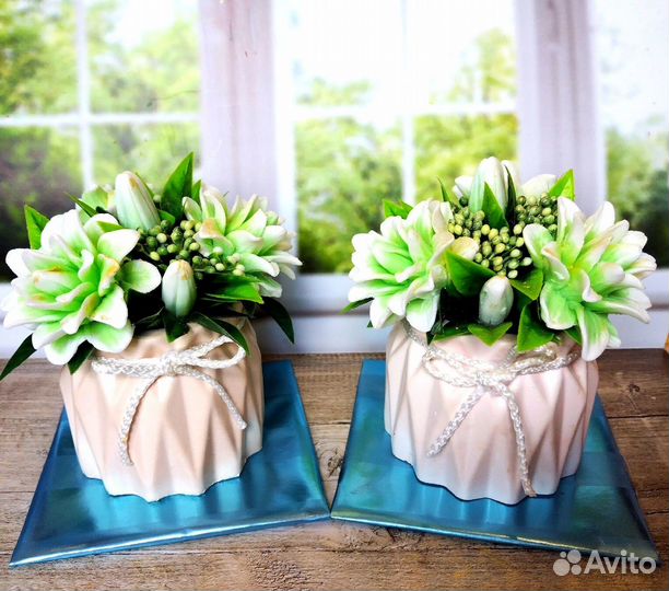 Букет из мыла ручной работы