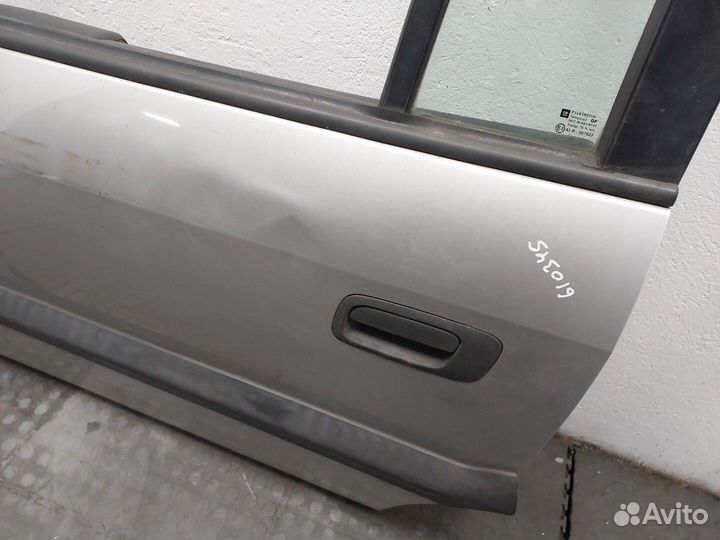 Дверь левая задняя Opel Zafira A, 2002