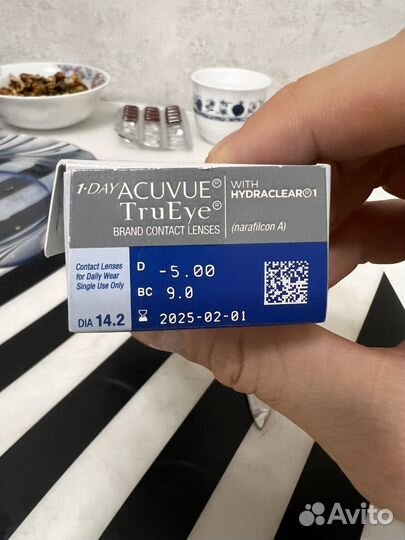 Линзы контактные acuvue