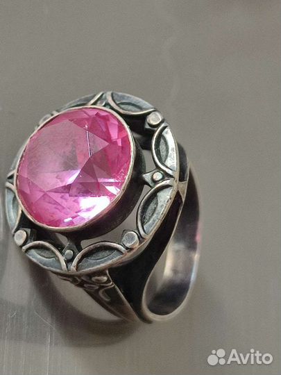 Серебряное кольцо 875