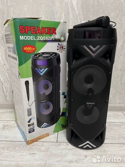 Портативная колонка ZQS 6201