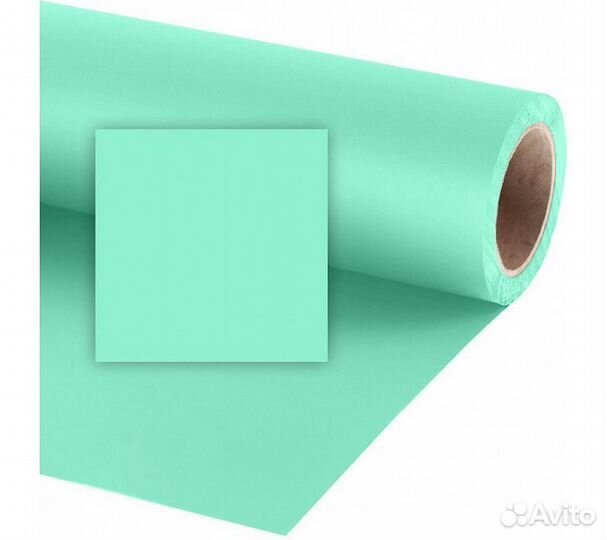 Фон бумажный Raylab 018 Alpine Blue Бирюзовый 2.72