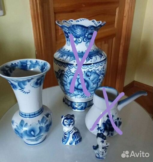 Гжель за всё 3 т.р