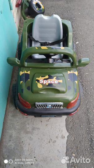 Детский электромобиль джип