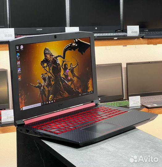 Игровой Nitro i7-8750H/ 1050Ti 4GB/ 8GB/ SSD+HDD