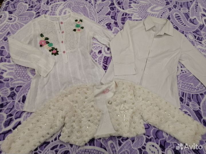 Вещи на девочку 128-140 пакетом