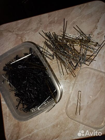 Шпильки, невидимки, бублики для причесок