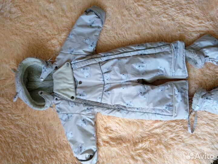 Детский зимний комбинезон