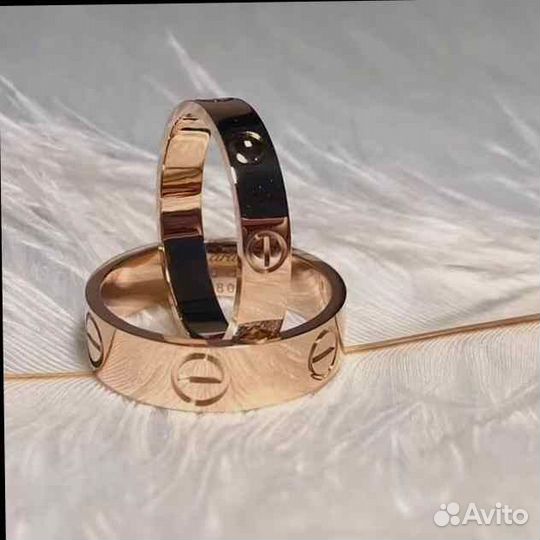 Cartier love обручальное кольцо