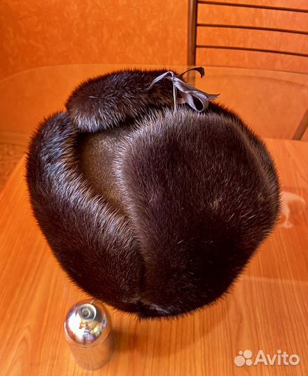 Норковая шапка мужская