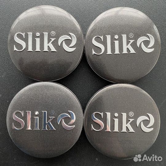 Новые колпачки дисков Slik/Слик графит