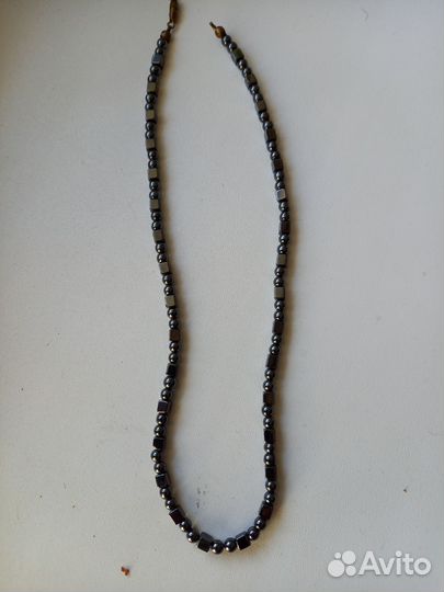 Бусы(гематит)