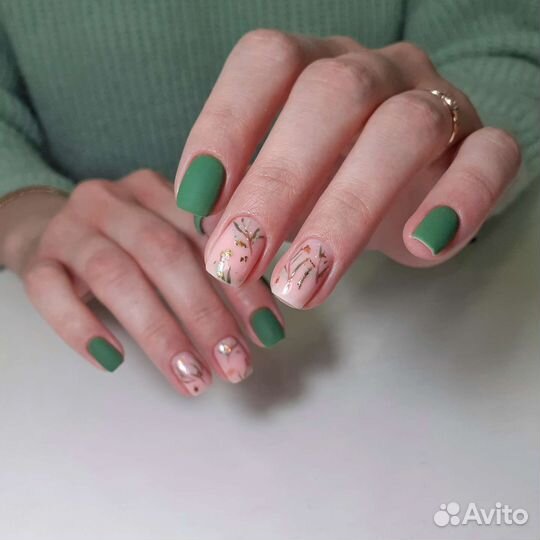 Маникюр гель лак педикюр