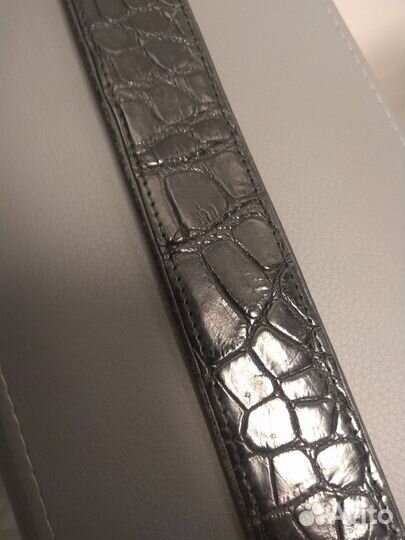 Ремень из кожи крокодила