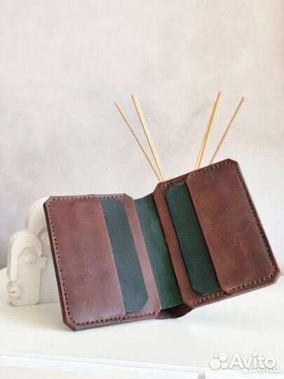 Кошелек мужской из натуральной кожи