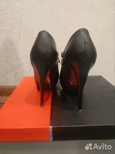 Ботильоны натуральная кожа 38