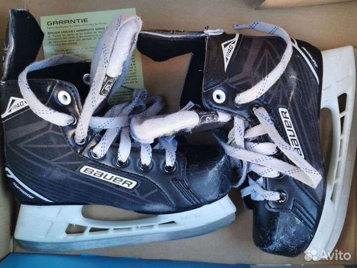Коньки хоккейные детские bauer 31 размер
