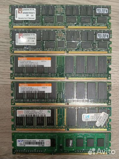 Оперативная память б/у