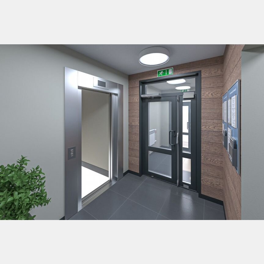 2-к. квартира, 38,1 м², 4/6 эт.