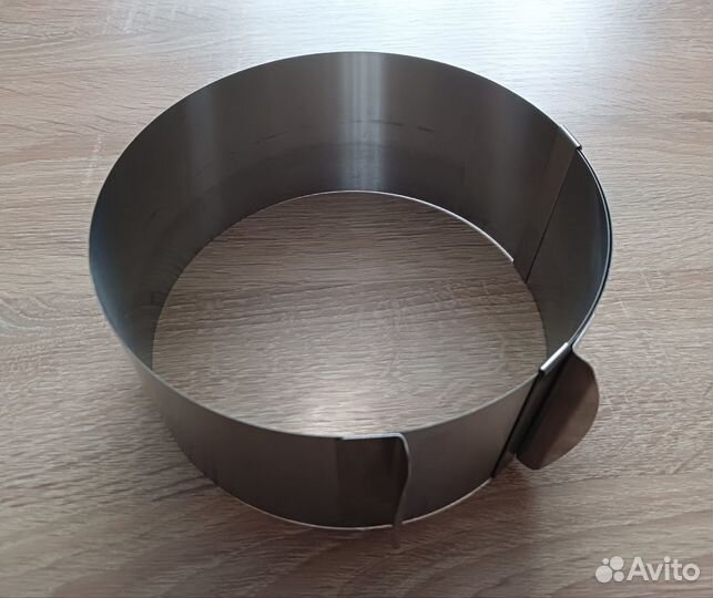 Форма для выпечки раздвижная Круглая H8 D16-20 см