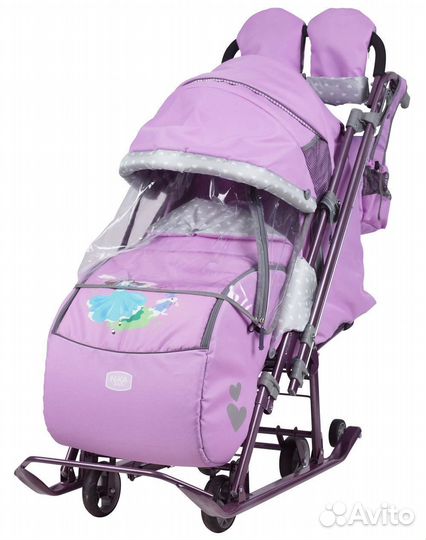 Санки коляска ника 7-4