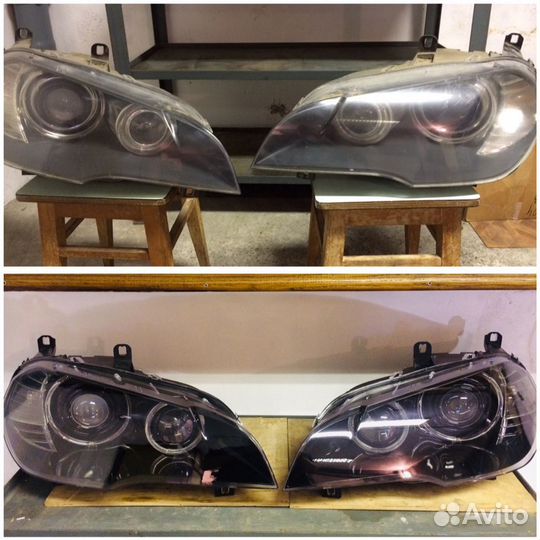 Полировка и ремонт фар