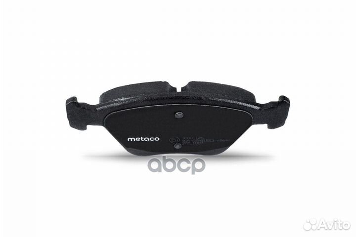 Колодки тормозные передние к-кт 3000-125 metaco