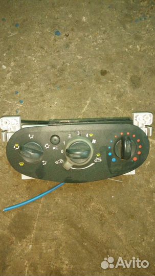 Блок управления отопителя рено логан 1