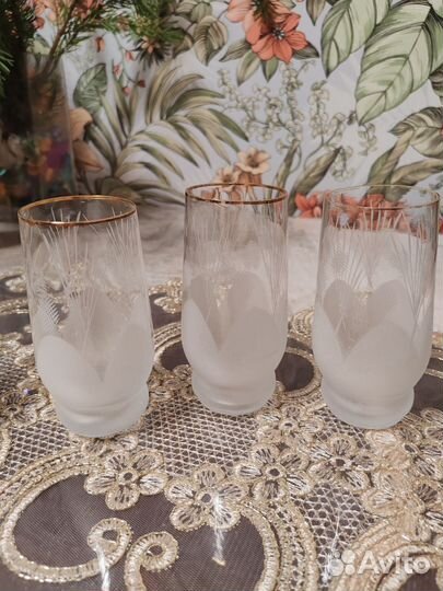 Стаканы 4 шт бокалы