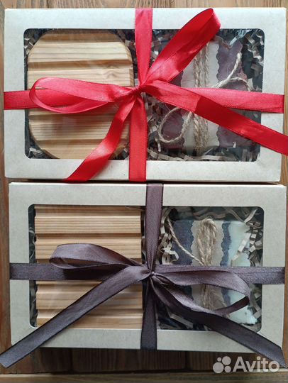 Подарочные наборы с натуральным мылом