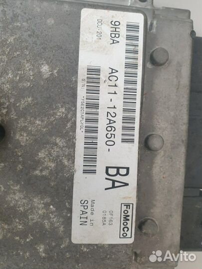 Форд Транзит 2.4 мозги двигателя комплект