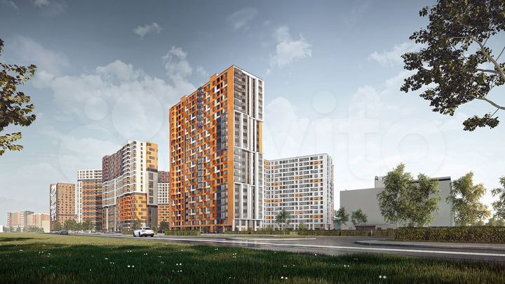 1-к. квартира, 44,2 м², 15/23 эт.