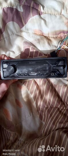Продам магнитофон, sony DSX-A212UI